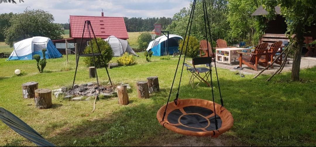 Wczasy Na Kaszubach U Hani Wiele Exterior photo